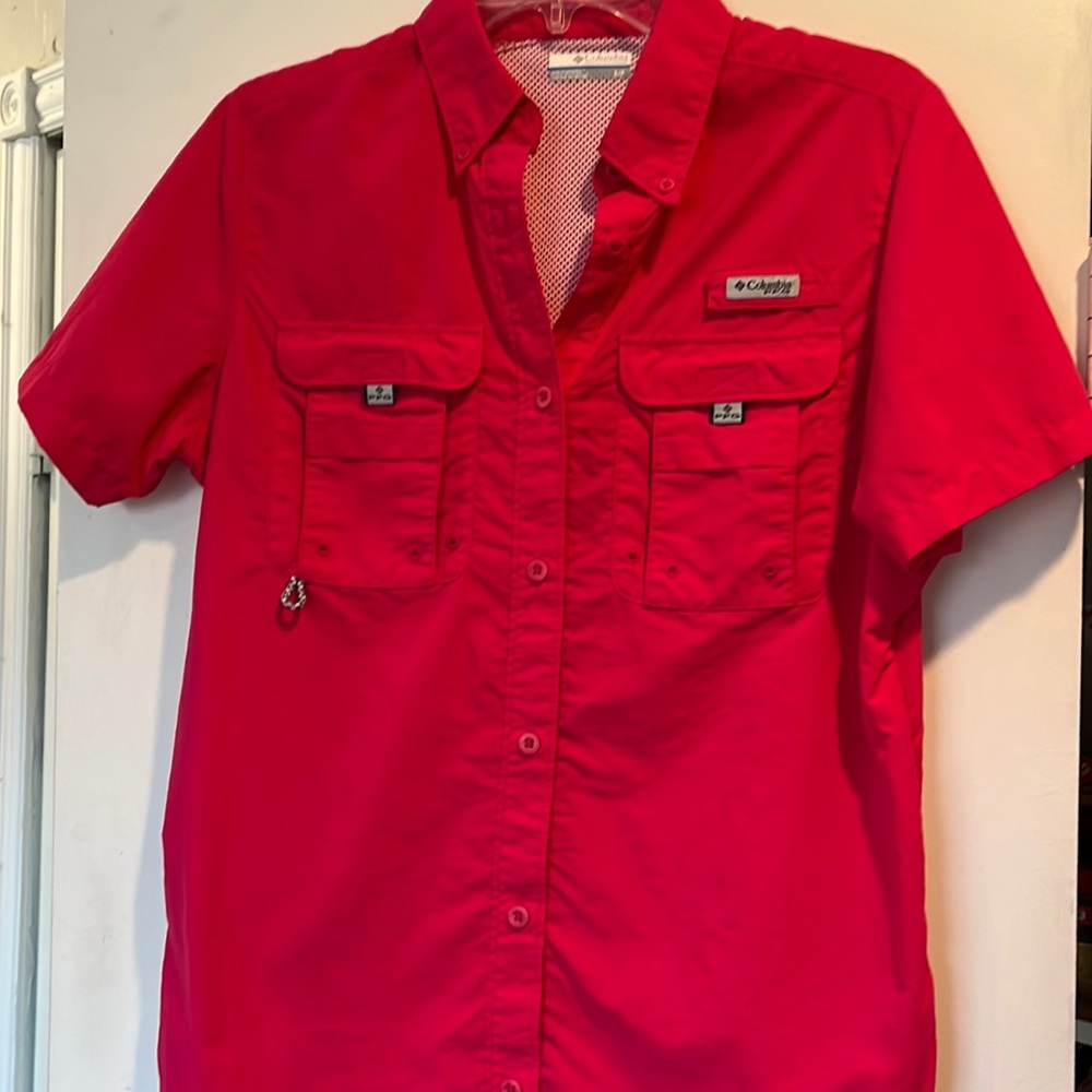 Columbia professional fishing gear shirt.
